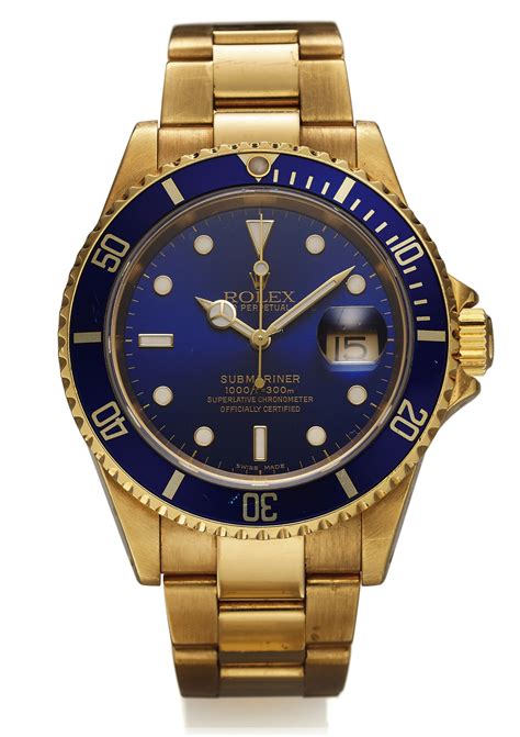 rolex 16618 lb|rolex 16618 gold submariner blue.